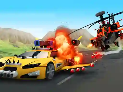 Játék Chaos Road Combat Car Racing online