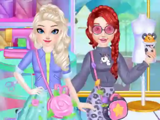 Játék Fashion Princess Sewing Clothes online