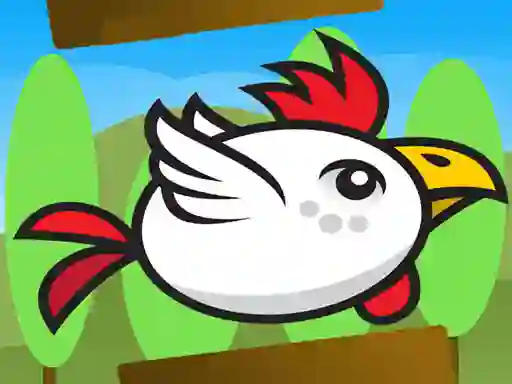 Játék Angry Flappy Chicken Fly online