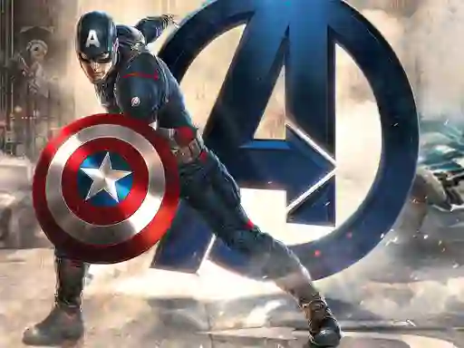 Játék Captain American Jigsaw Puzzle online