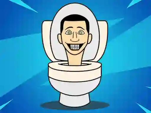 Játék Skibidi Toilet Coloring Book online