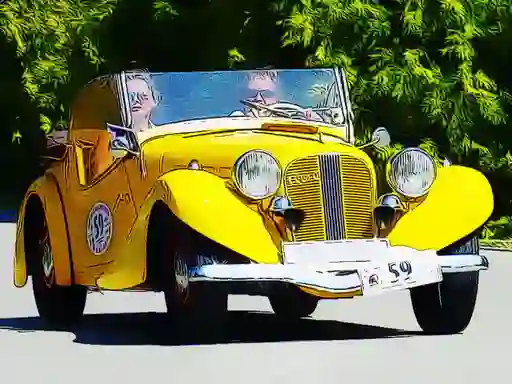 Játék Old Cars Puzzle online