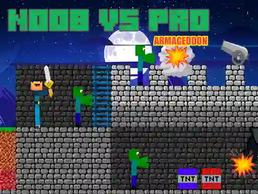 Játék Noob vs Pro Armageddon online