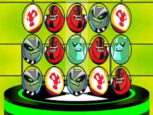 Játék Ben 10 Match 3 Aliens online