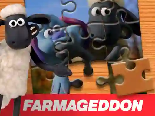 Játék  A Shaun the Sheep Movie Farmageddon Jigsaw Puzzle online