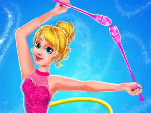 Játék Gymnastics Games for Girls Dress Up online