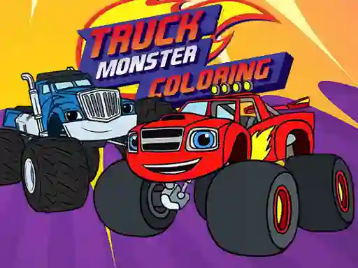 Játék Baze and the monster machines Coloring Book online