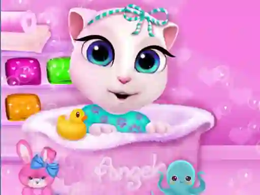 Játék Baby Angela Bathing Time online