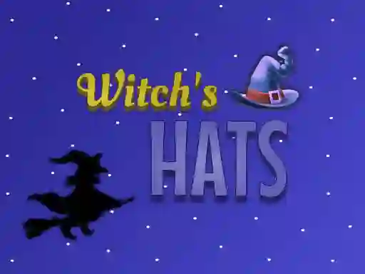 Játék Witch's hats online