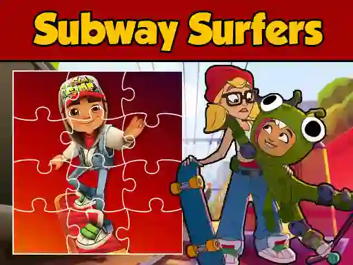 Játék Subway Surfers Puzzle online