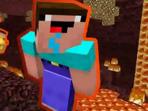 Játék Noob Parkour: Nether online