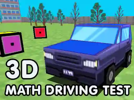Játék 3D Math Driving Test online