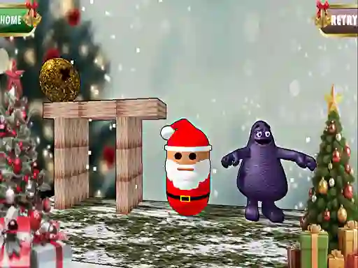 Játék Santa Claus Grima Monster online