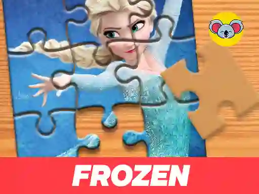 Játék Frozen Jigsaw Puzzle Planet online