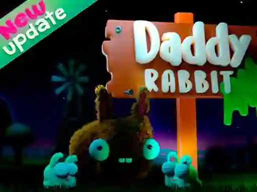 Játék Daddy Rabbit Zombie Farm online