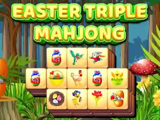 Játék Easter Triple Mahjong online