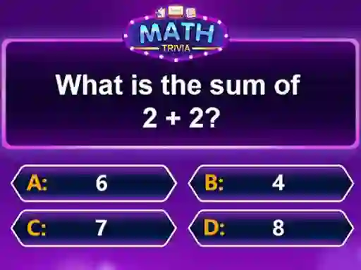 Játék Math Trivia online