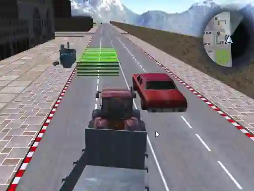 Játék Tractor Driving Garbage collect online