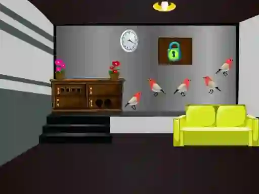 Játék Grey Checked Room Escape online