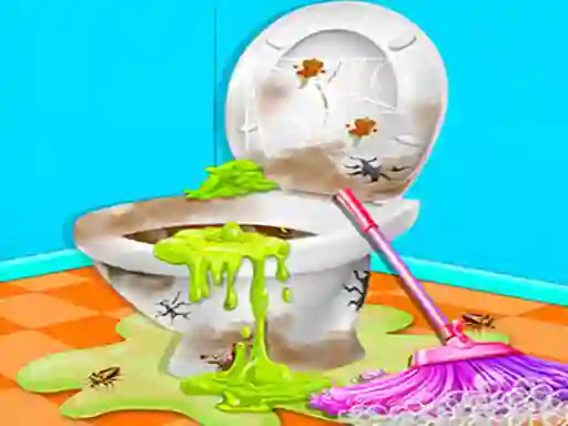 Játék Dirty Home Cleaning Fix online