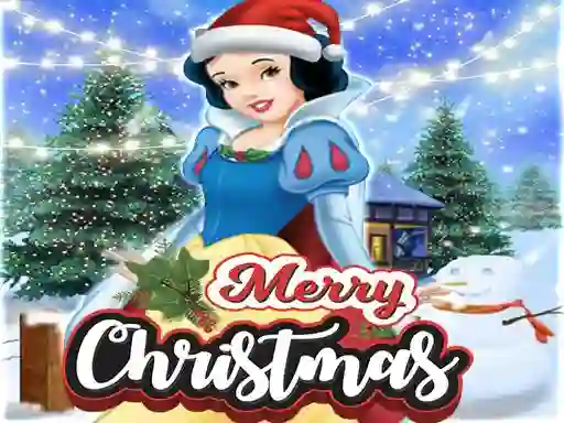 Játék Snow White Xmas DressUp online