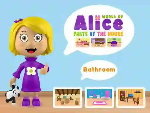 Játék World of Alice Parts of the House online