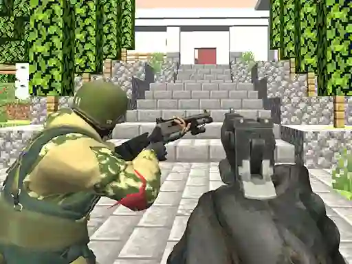 Játék Blocky siege online