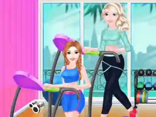 Játék Friends Fat To Fit Day online