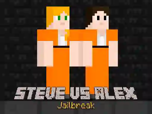 Játék Steve vs Alex Jailbreak online