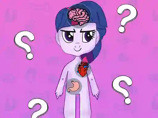 Játék My Little Pony Learning The Body online