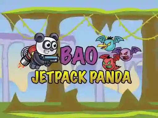 Játék Jetpack Panda Bao online