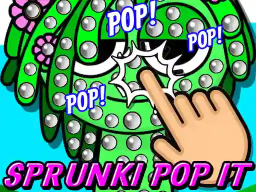 Játék Sprunki Pop It online