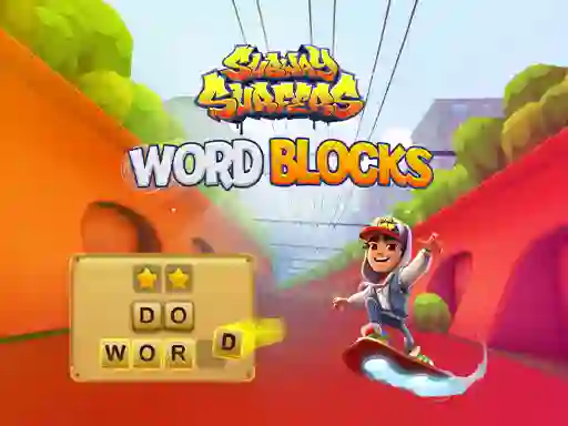 Játék Subway Surfers Word Blocks online