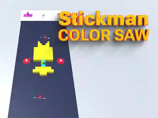 Játék Stickman Color Saw online