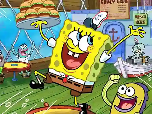 Játék Sponge Bob Jigsaw Puzzle collection online