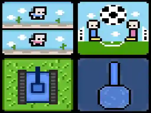 Játék 4 Games For 2 Players online