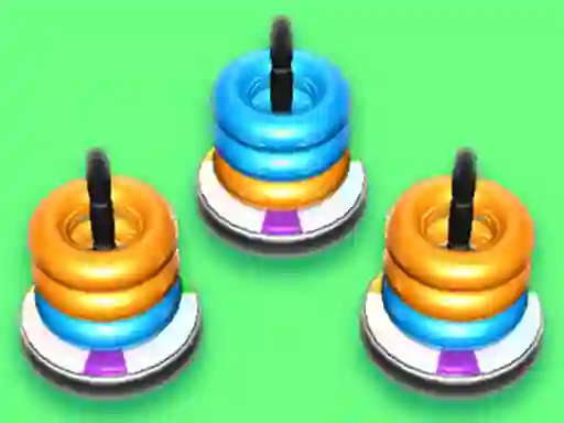 Játék Hoop Stack Color ring online