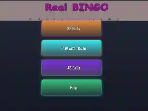 Játék Real BINGO online