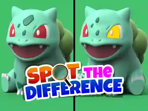 Játék Pokimon Spot the differences online