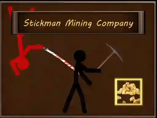 Játék Stickman mining Company online