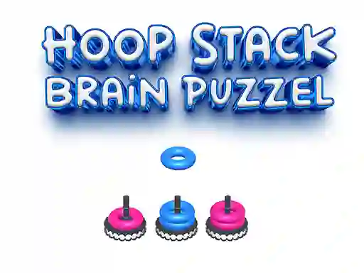 Játék Hoop Stack Brain Puzzle Game online
