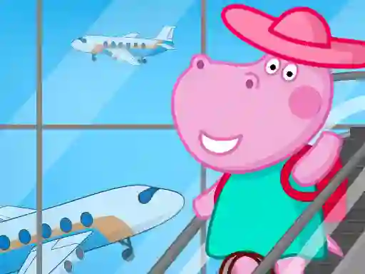 Játék Hippo Family Airport Adventure online