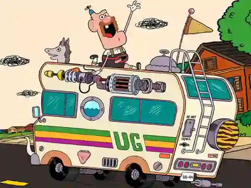 Játék Uncle Grandpa Hidden online