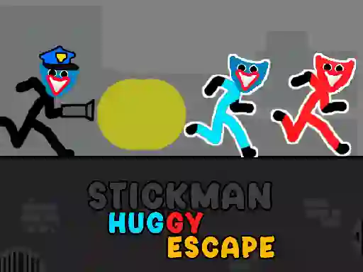 Játék Stickman Huggy Escape online
