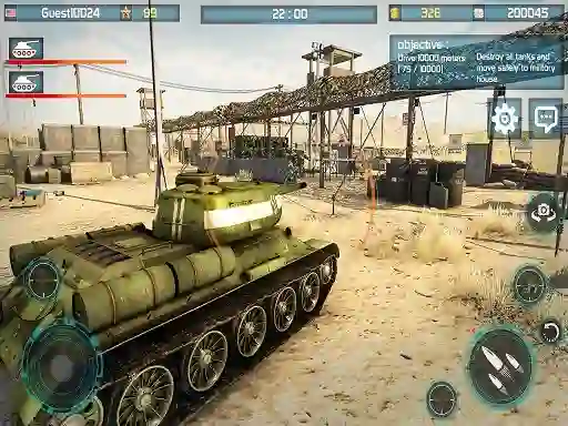 Játék Battle tank online