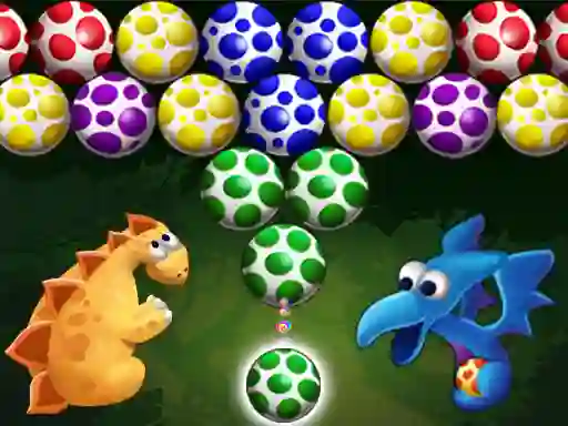 Játék Dino Eggs Bubble Shooter online