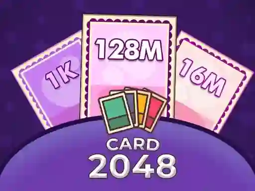 Játék Merge Card 2048 online