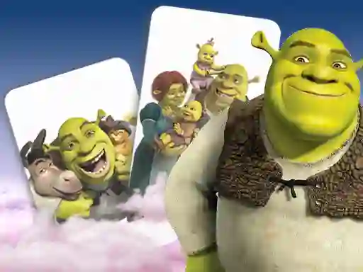Játék Shrek Memory Card Match online