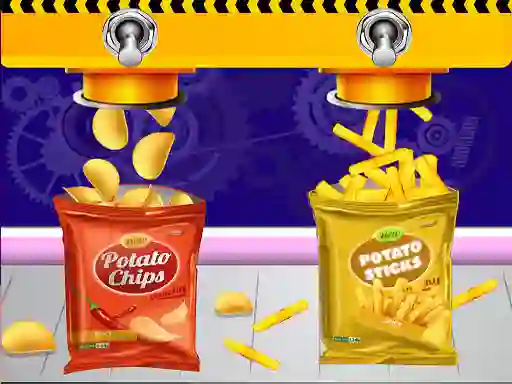 Játék Potato Chips making online