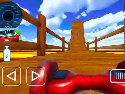 Játék Hoverboard Stunts Hill Climb online